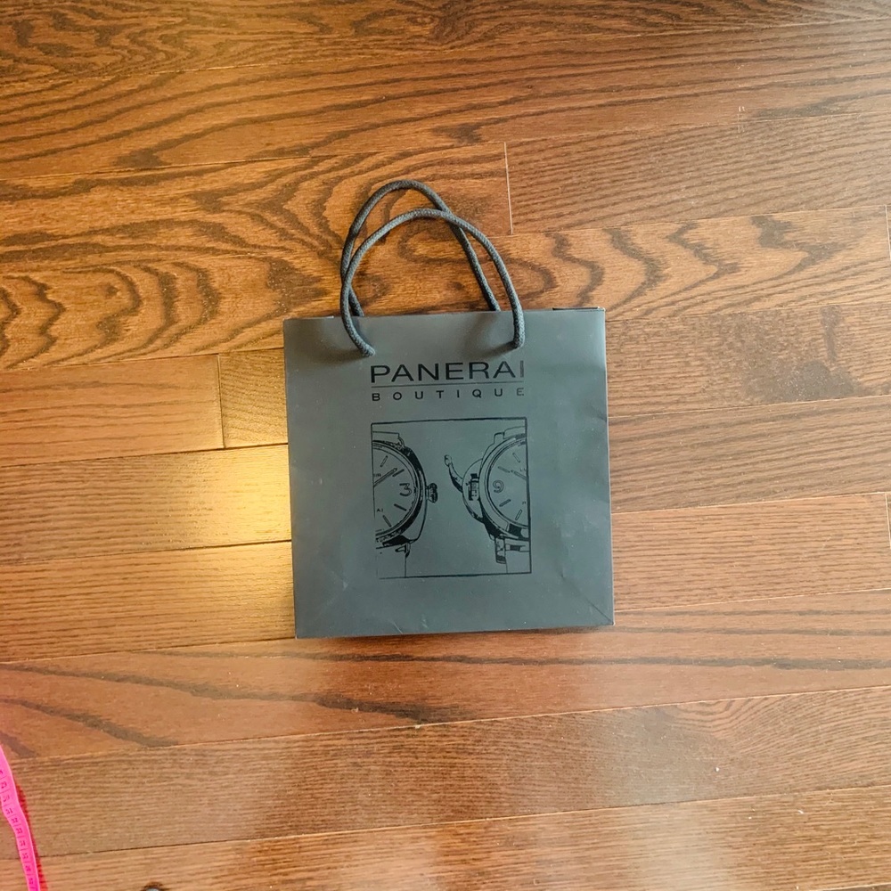 Panerai shopping bag